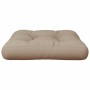 Kissen für Palettensofa in Taupe-Stoff 58x58x10 cm von , Kissen für Stühle und Sofas - Ref: Foro24-360908, Preis: 24,05 €, Ra...