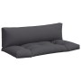 Cushions for pallets, 2 units, anthracite gray fabric. by , Cushions for chairs and sofas - Ref: Foro24-360922, Price: 61,99 ...