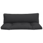 Cushions for pallets, 2 units, black fabric by , Cushions for chairs and sofas - Ref: Foro24-360929, Price: 70,23 €, Discount: %