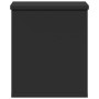 Engineered wood storage box in black, 30x35x35 cm by , Storage trunks - Ref: Foro24-840668, Price: 42,85 €, Discount: %