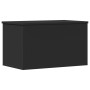 Engineered wood storage box in black, 60x35x35 cm by , Storage trunks - Ref: Foro24-840675, Price: 58,16 €, Discount: %