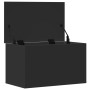 Engineered wood storage box in black, 60x35x35 cm by , Storage trunks - Ref: Foro24-840675, Price: 58,16 €, Discount: %