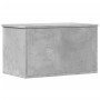 Caja de almacenaje madera ingeniería gris hormigón 60x35x35 cm de , Baúles de almacenamiento - Ref: Foro24-840677, Precio: 56...