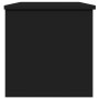 Engineered wood storage box in black, 102x35x35 cm by , Storage trunks - Ref: Foro24-840689, Price: 80,90 €, Discount: %