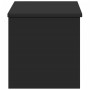 Engineered wood storage box in black, 90x35x35 cm by , Storage trunks - Ref: Foro24-840682, Price: 75,76 €, Discount: %