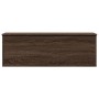 Engineered wood storage box in brown oak, 102x35x35 cm. by , Storage trunks - Ref: Foro24-840694, Price: 82,59 €, Discount: %