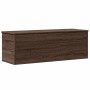 Caja de almacenaje madera ingeniería marrón roble 102x35x35 cm de , Baúles de almacenamiento - Ref: Foro24-840694, Precio: 82...