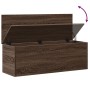 Engineered wood storage box in brown oak, 102x35x35 cm. by , Storage trunks - Ref: Foro24-840694, Price: 82,59 €, Discount: %