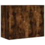 Engineered wood smoked oak wall cabinet 75x35x60 cm by , Shelves and shelves - Ref: Foro24-848427, Price: 76,29 €, Discount: %