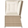 Corner garden sofa with beige synthetic rattan cushions by , Outdoor sofas - Ref: Foro24-368986, Price: 117,99 €, Discount: %