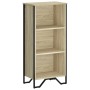 Estantería de madera de ingeniería roble Sonoma 50x31x106 cm de , Librerías y estanterías - Ref: Foro24-848605, Precio: 62,18...