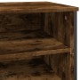 Zapatero de madera de ingeniería roble ahumado 80x38x78 cm de , Zapateros y organizadores de calzado - Ref: Foro24-848651, Pr...