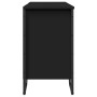 Engineered wood bathroom sink cabinet in black, 91x35x60 cm by , Bathroom furniture - Ref: Foro24-848664, Price: 93,11 €, Dis...