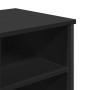 Engineered wood bathroom sink cabinet in black, 91x35x60 cm by , Bathroom furniture - Ref: Foro24-848664, Price: 93,11 €, Dis...