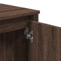 Bathroom vanity cabinet in brown oak wood, engineered, measuring 60x35x60 cm. by , Bathroom furniture - Ref: Foro24-848658, P...