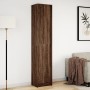 Sideboard with LED lights, engineered wood, brown oak, 41.5x32.5x200cm by , Sideboards - Ref: Foro24-3307904, Price: 155,65 €...