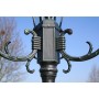 Garden lamppost 2 arms 230 cm dark green/black aluminum by vidaXL, Outdoor lighting - Ref: Foro24-40244, Price: 182,24 €, Dis...