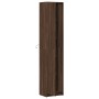 Aparador con LED madera ingeniería marrón roble 41,5x32,5x200cm de , Aparadores - Ref: Foro24-3307904, Precio: 155,65 €, Desc...