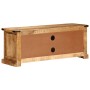 TV-Möbel aus massivem, grobem Mangoholz 110x35x45 cm von , CD- und DVD-Speicher - Ref: Foro24-376038, Preis: 238,99 €, Rabatt: %