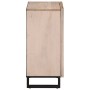 Solid mango wood sideboard 60x34x75 cm by , Lockers and storage cabinets - Ref: Foro24-377449, Price: 119,99 €, Discount: %