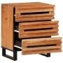 Mesita de noche madera maciza de acacia 50x34x62 cm de , Mesitas de noche - Ref: Foro24-377482, Precio: 120,10 €, Descuento: %