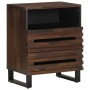 Mesita de noche madera maciza de mango 50x34x62 cm de , Mesitas de noche - Ref: Foro24-377489, Precio: 116,40 €, Descuento: %