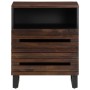 Mesita de noche madera maciza de mango 50x34x62 cm de , Mesitas de noche - Ref: Foro24-377489, Precio: 116,40 €, Descuento: %