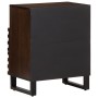 Solid mango wood bedside table 50x34x62 cm by , Nightstands - Ref: Foro24-377489, Price: 116,40 €, Discount: %