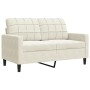 4-piece cream velvet sofa set with cushions by , Sofas - Ref: Foro24-3278389, Price: 701,29 €, Discount: %