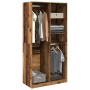 Aged wooden engineering cabinet 100x50x200 cm by , Wardrobes - Ref: Foro24-3307772, Price: 199,35 €, Discount: %