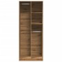 Armario de madera de ingeniería roble artesanal 80x50x200 cm de , Armarios roperos - Ref: Foro24-3307764, Precio: 177,63 €, D...