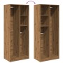 Armario de madera de ingeniería roble artesanal 80x50x200 cm de , Armarios roperos - Ref: Foro24-3307764, Precio: 177,63 €, D...