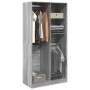 Gray Sonoma plywood wardrobe 100x50x200 cm by , Wardrobes - Ref: Foro24-3307770, Price: 202,70 €, Discount: %