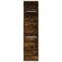 Rauchiger Eichen-Ingenieurholzschrank 50x50x200 cm von , Kleiderschränke - Ref: Foro24-3307787, Preis: 144,39 €, Rabatt: %