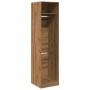 Armario de madera de ingeniería roble artesanal 50x50x200 cm de , Armarios roperos - Ref: Foro24-3307791, Precio: 133,46 €, D...