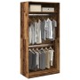 Verwitterter Holzschrank 100x50x200 cm von , Kleiderschränke - Ref: Foro24-3307808, Preis: 176,88 €, Rabatt: %