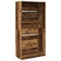 Armario de madera ingeniería envejecida 100x50x200 cm de , Armarios roperos - Ref: Foro24-3307808, Precio: 176,88 €, Descuent...