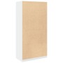 Armario de madera contrachapada blanco 100x50x200 cm de , Armarios roperos - Ref: Foro24-3307801, Precio: 182,11 €, Descuento: %