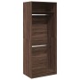 Engineered wood wardrobe in brown oak color, 80x50x200 cm by , Wardrobes - Ref: Foro24-3307798, Price: 170,80 €, Discount: %