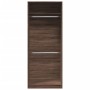 Engineered wood wardrobe in brown oak color, 80x50x200 cm by , Wardrobes - Ref: Foro24-3307798, Price: 170,80 €, Discount: %