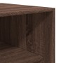 Engineered wood wardrobe in brown oak color, 80x50x200 cm by , Wardrobes - Ref: Foro24-3307798, Price: 170,80 €, Discount: %