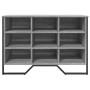 Zapatero de madera de ingeniería gris Sonoma 90x38x61,5 cm de , Zapateros y organizadores de calzado - Ref: Foro24-848647, Pr...