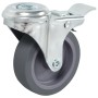 Swivel wheels with pin hole 12 units 75 mm by , Material handling - Ref: Foro24-277857, Price: 55,93 €, Discount: %