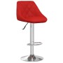 Kitchen stools 2 units synthetic leather red wine by , Kitchen stools - Ref: Foro24-335185, Price: 116,44 €, Discount: %