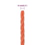 Orange 8 mm 250 m polypropylene work rope by , Ropes and metal cords - Ref: Foro24-152931, Price: 49,99 €, Discount: %