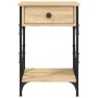 Mesita de noche madera contrachapada roble sonoma 40x42x60 cm de , Mesitas de noche - Ref: Foro24-826337, Precio: 48,67 €, De...