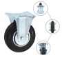 Fixed wheels 4 units 125 mm by , Material handling - Ref: Foro24-143447, Price: 28,19 €, Discount: %