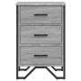 Mesita de noche madera de ingeniería gris Sonoma 40x41x60 cm de , Mesitas de noche - Ref: Foro24-848527, Precio: 73,74 €, Des...