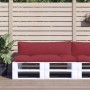 Cushions for pallets, 2 units, red wine fabric by , Cushions for chairs and sofas - Ref: Foro24-360931, Price: 57,73 €, Disco...