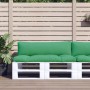 Cushions for pallets, 2 units, green fabric by , Cushions for chairs and sofas - Ref: Foro24-360927, Price: 55,97 €, Discount: %